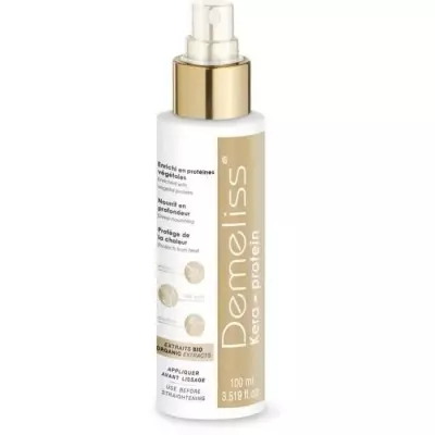 Coffret Lisseur Demeliss TITANIUM Love GOLD ROSE + Soin Kera-PROTEIN
