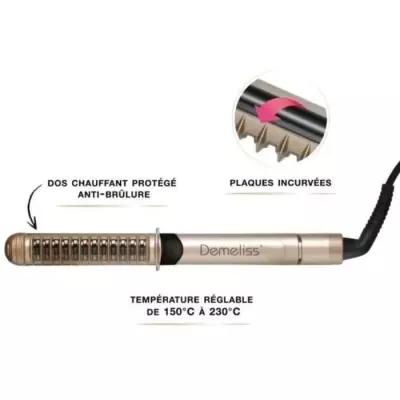 Lisseur Saint Algue 3965 Demeliss XCURLER - Style Pro Perfection