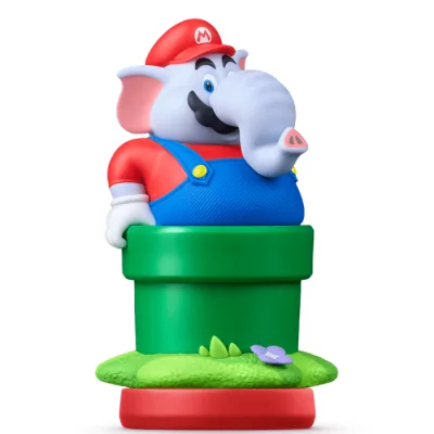 Figurine Amiibo - Mario Éléphant • Collection Super Mario Figurine Amiibo - Mario Éléphant • Collection Super Mario