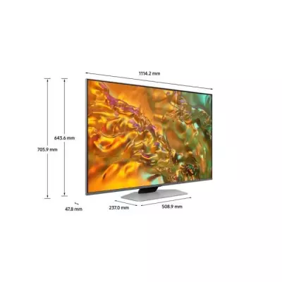 TV QLED 65 Samsung 65Q80D - 4K UHD 100 Hz - HDR+ - Smart TV
