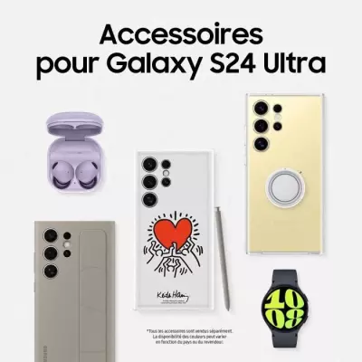 Samsung Galaxy S24 Ultra 256 Go Ambre - Plus responsable, plus facilement réparable