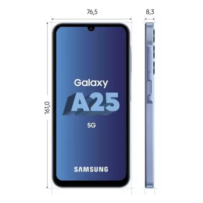 Samsung Galaxy A25 Smartphone 256 Go 5G Bleu - Plus responsable, plus facilement réparable