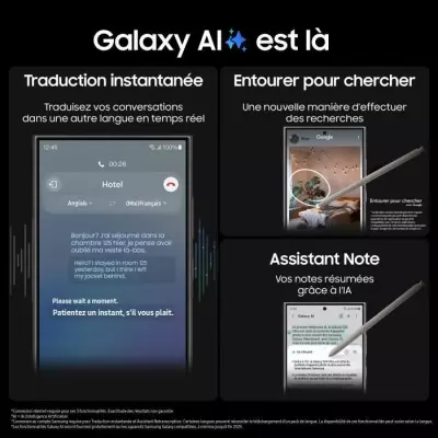 Samsung Galaxy S24 Ultra 512 Go Noir: Plus responsable et réparable