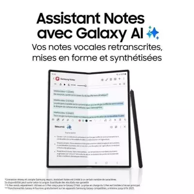 Samsung Galaxy Z Fold6 512 Go Gris - Smartphone pliable innovant