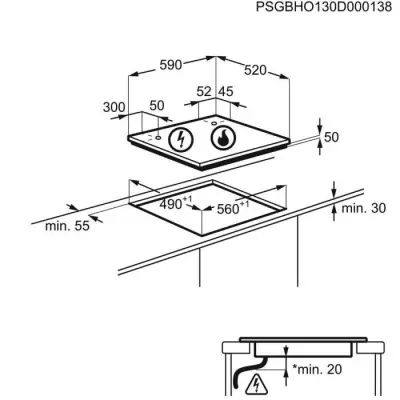 Table de cuisson induction Samsung - Performances exceptionnelles - NZ64M3NM1BB/UR
