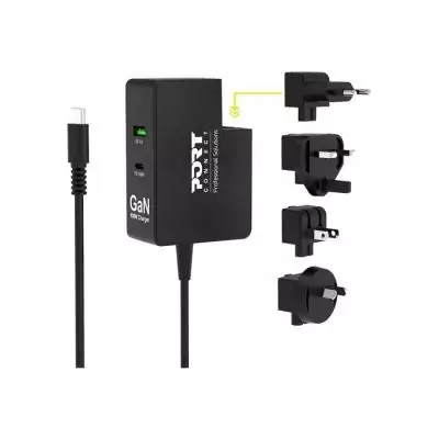 PORT Connect adaptateur secteur - USB, 24 pin USB-C - 100 Watt