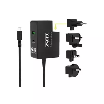 PORT Connect adaptateur secteur - USB, 24 pin USB-C - 100 Watt
