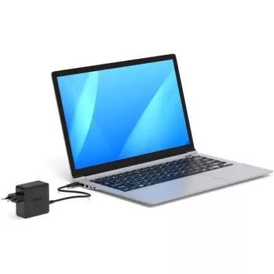 Alimentation secteur PC portable - PORT DESIGNS - GaN2 - 65W - 1,5 m - USB-C - Noir