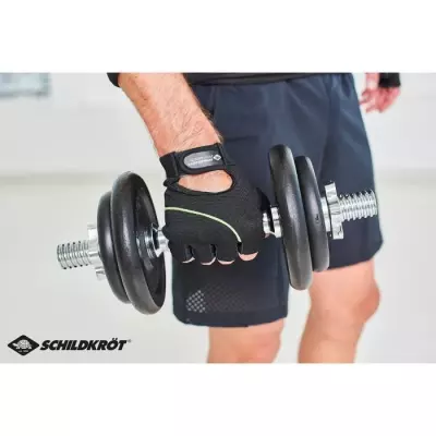 Set d'haltères 10 kg noir - Entraînement complet du corps!