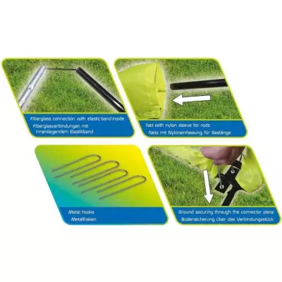 But de football pliable XL - SCHILDKRÖT - 200 x 100 x 100 cm