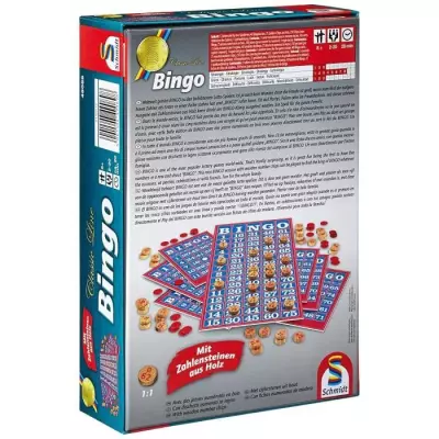 Jeu de société Bingo Classic Schmidt and Spiele - Mixte - 8 ans+