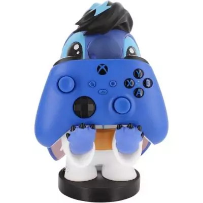 Figurine Disney Stitch Elvis - EXQUISITE GAMING - Cable Guys - Support écouteurs, smartphone ou petit accessoire - 20 cm
