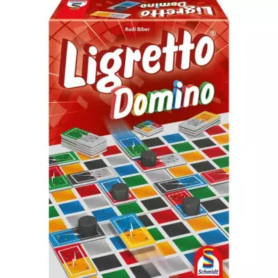 Jeu de Tactique et Jeu Familial Schmidt Spiele Ligretto Domino - Multicolore - 2 à 6 joueurs