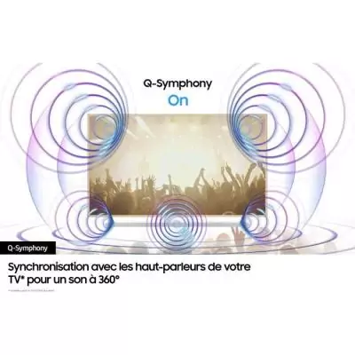 Barre de son 3.1.2ch - SAMSUNG - HW-S811D/XE - Atmos sans fil - Ultra-fine - Wifi - Bluetooth - Contrôle vocal - Q-Symphony 3.0