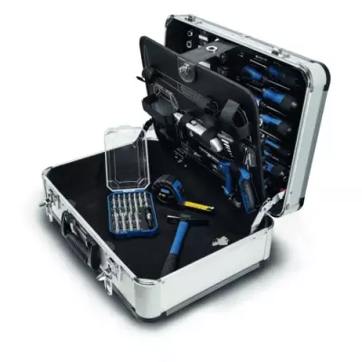 Mallette à outils 102 pièces SCHEPPACH TB150 - Acier Chrome Vanadium