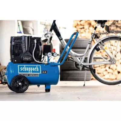 Compact et puissant Compresseur d'air Scheppach HC25Si - 24L - 1100W