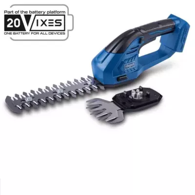Coupes-bordures/taille-haies sans fil SCHEPPACH 20V IXES - lame acier trempé