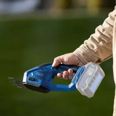 Coupes-bordures/taille-haies sans fil SCHEPPACH 20V IXES - lame acier trempé