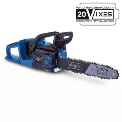 Tronçonneuse sans fil SCHEPPACH 20V IXES - Coupe 33,5cm