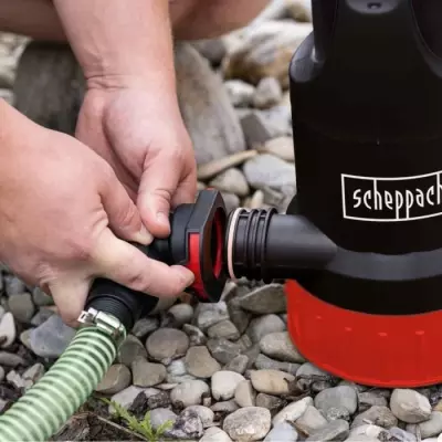 Pompe combinée eaux usées Scheppach DWP750 - 20000 L/h - 750 W