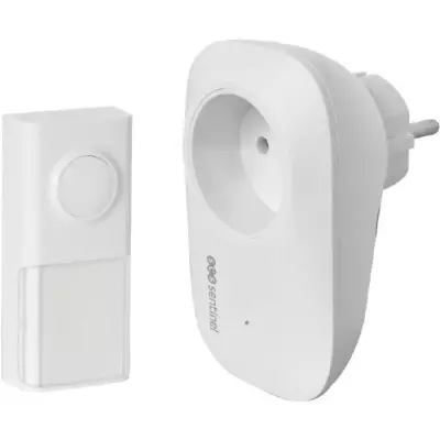 Sonnette sans fil EcoBell 100 Plug - SCS SENTINEL