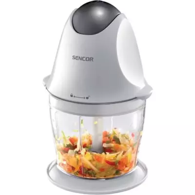 Hachoir électrique compact SENCOR - Puissant 300W - Argent