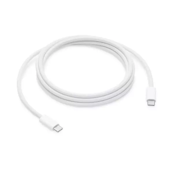 Câble de charge USB-C tressé 240?W (2?m) Apple Original – Haute résistance & connexion fiable