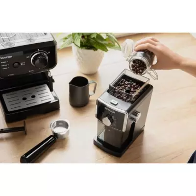 Moulin à café électrique SENCOR SCG 5050 BK - Noir, 110W - 180g - Broyeur à café