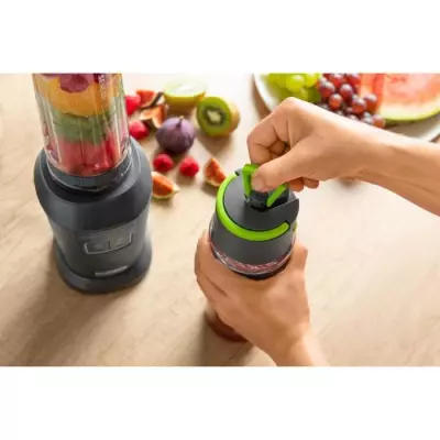 Mixeur SENCOR 800W - 2 vitesses - Noir | Compact 28x17x23cm