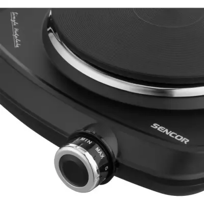 Plaque de cuisson électrique SENCOR 1500W - SCP 1504BK-EUE4 - Noir