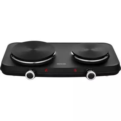 Plaque de cuisson électrique SENCOR - 2500W - 2 foyers - Noir