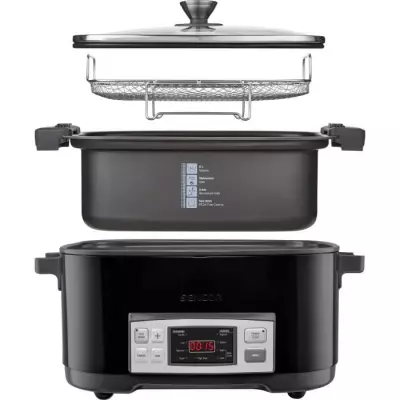 Mijoteuse Sencor SPR-5508BK - 1350W - 6L Noir - Électrique