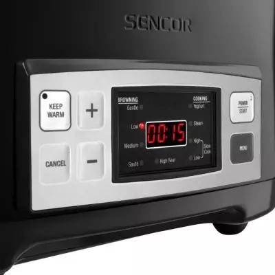 Mijoteuse Sencor SPR-5508BK - 1350W - 6L Noir - Électrique