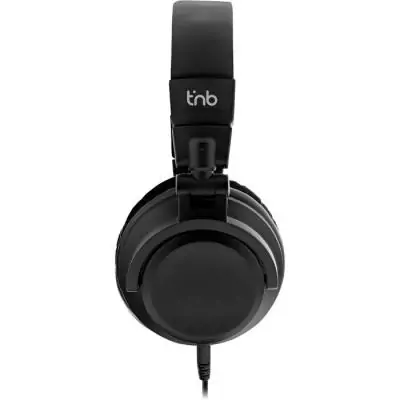 Casque filaire monitoring - T'nb - Studio - Jack 3,5mm + 6,35mm - Arceau réglable - Pliable - Noir