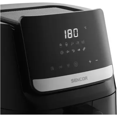 Airfryer SENCOR SFR 6550BK: Friteuse Electrique Noire 1600W - 6,5L