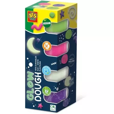 Pâte à modeler Feel good - Brillant (4x90gr) pour créer et s'amuser