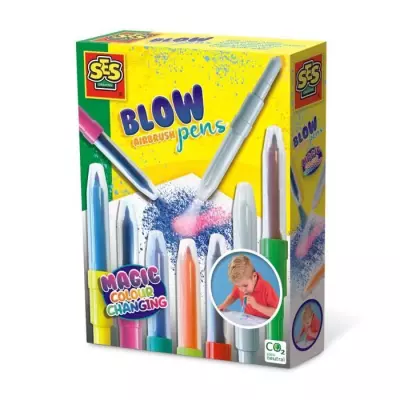 Feutres à airbrush Blow - Magie de changement de couleur