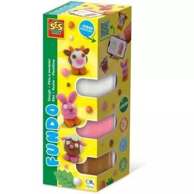 Pâte à modeler FunDo Animaux de la ferme - Interactive pour les jeunes enfants