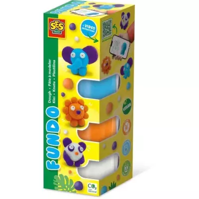 Pâte à modeler FunDo - Animaux sauvages - Interactive pour enfants