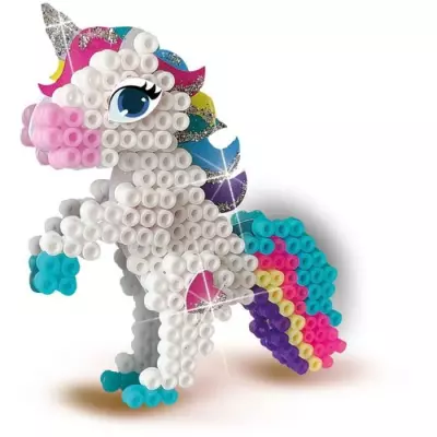 Perles à repasser Licornes - SES CREATIVE - Crée des licornes 3D
