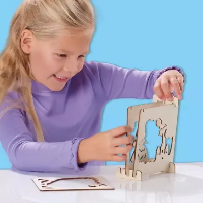 Boîte à ombre thème conte de fées (brille dans le noir) - SES CREATIVE
