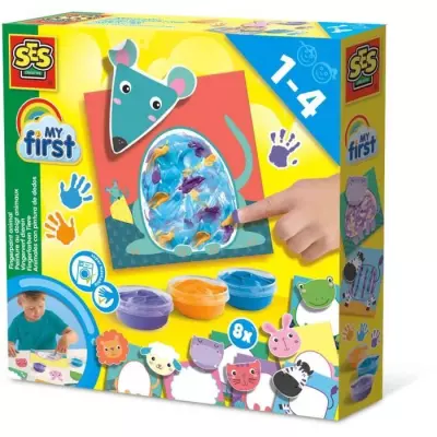 Peinture au doigt - Animaux joyeux - SES CREATIVE 
