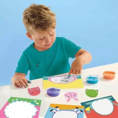 Peinture au doigt - Animaux joyeux - SES CREATIVE 