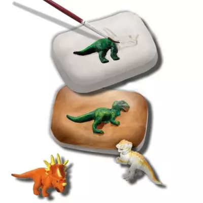 Découvrez les dinosaures avec le jeu scientifique de fossiles SES CREATIVE