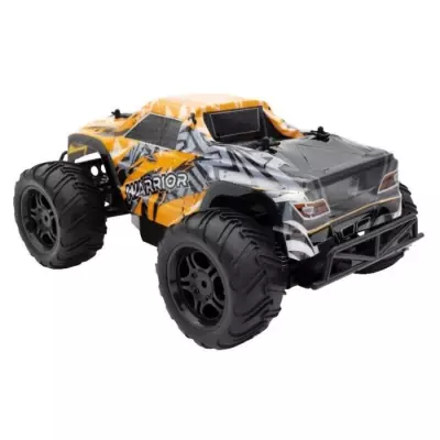 Voiture télécommandée 4X4 MONSTER WARRIOR - SILVERLIT - 4SPEED - Noir et jaune - Véhicule radiocommandé