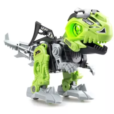 Assemblez votre propre Robot dinosaure Cyberpunk avec Mega Dino Biopod - YCOO - 22cm ??