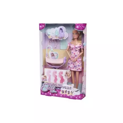 Poupée enceinte Steffi Love avec accessoires - 29cm