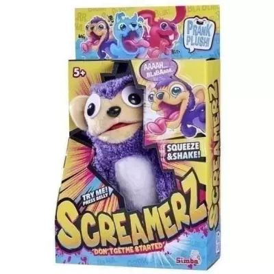 Peluche interactive Screamerz Smoby Singe 28 cm