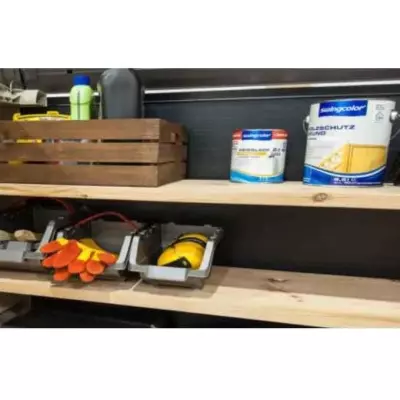 Coffre de rangement extérieur en résine 880L Noir - Spacieuse malle de jardin