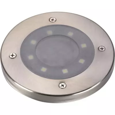 Pack de 4 Spots solaires UpSMART GARDEN - Éclairage puissant - Design acier - SPOT EXTERIEUR